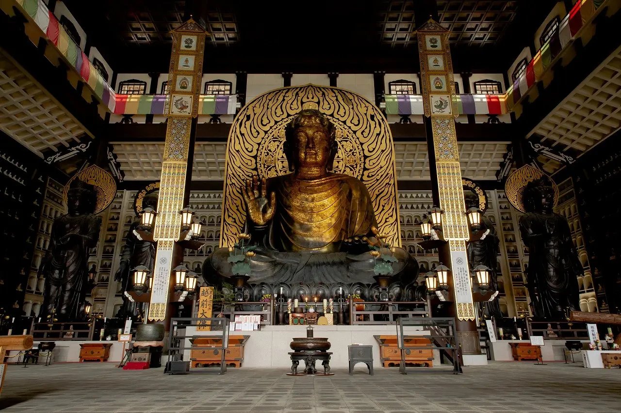 🏯 대사산 청대사 에치젠 대불 (다이시잔 세이다이지 에치젠 다이부쓰) 이미지 1